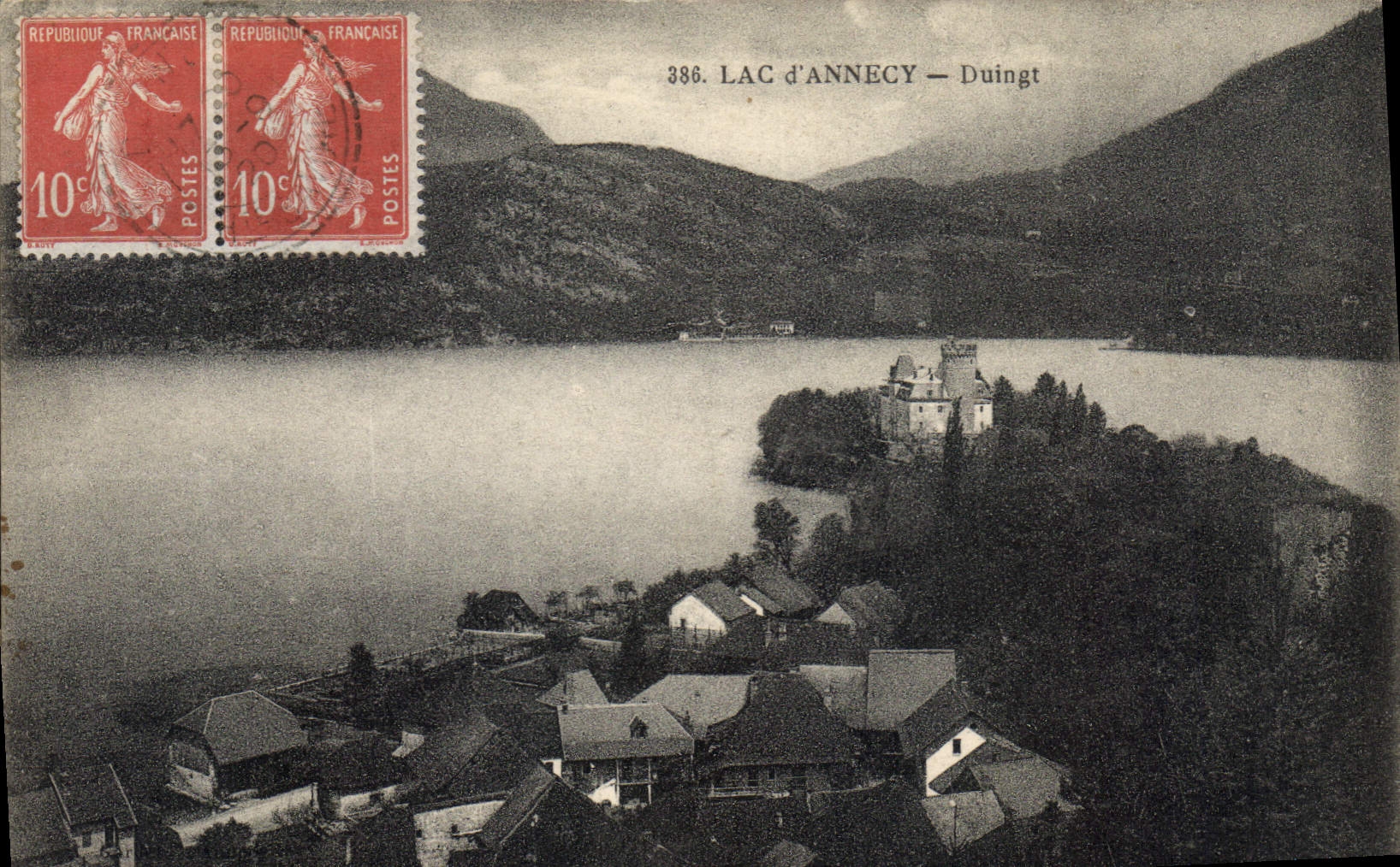 CPA Lac D'Annecy Duingt