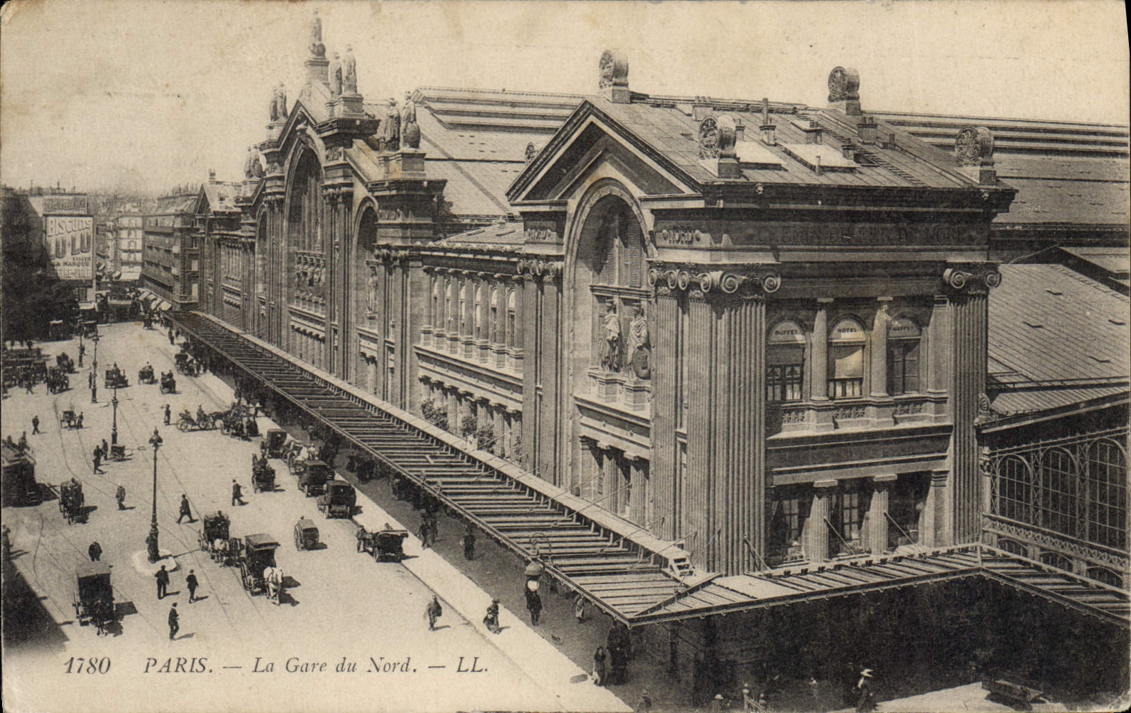 CPA Paris La Gare Du Nord