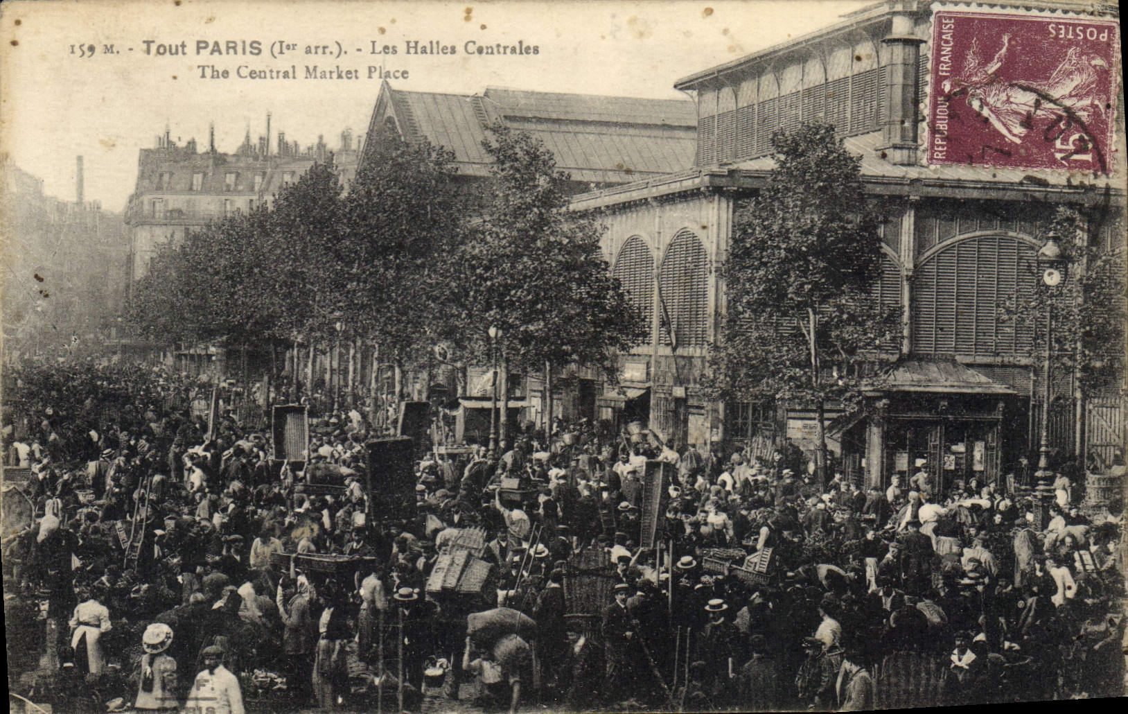 CPA Paris Halles Centrales