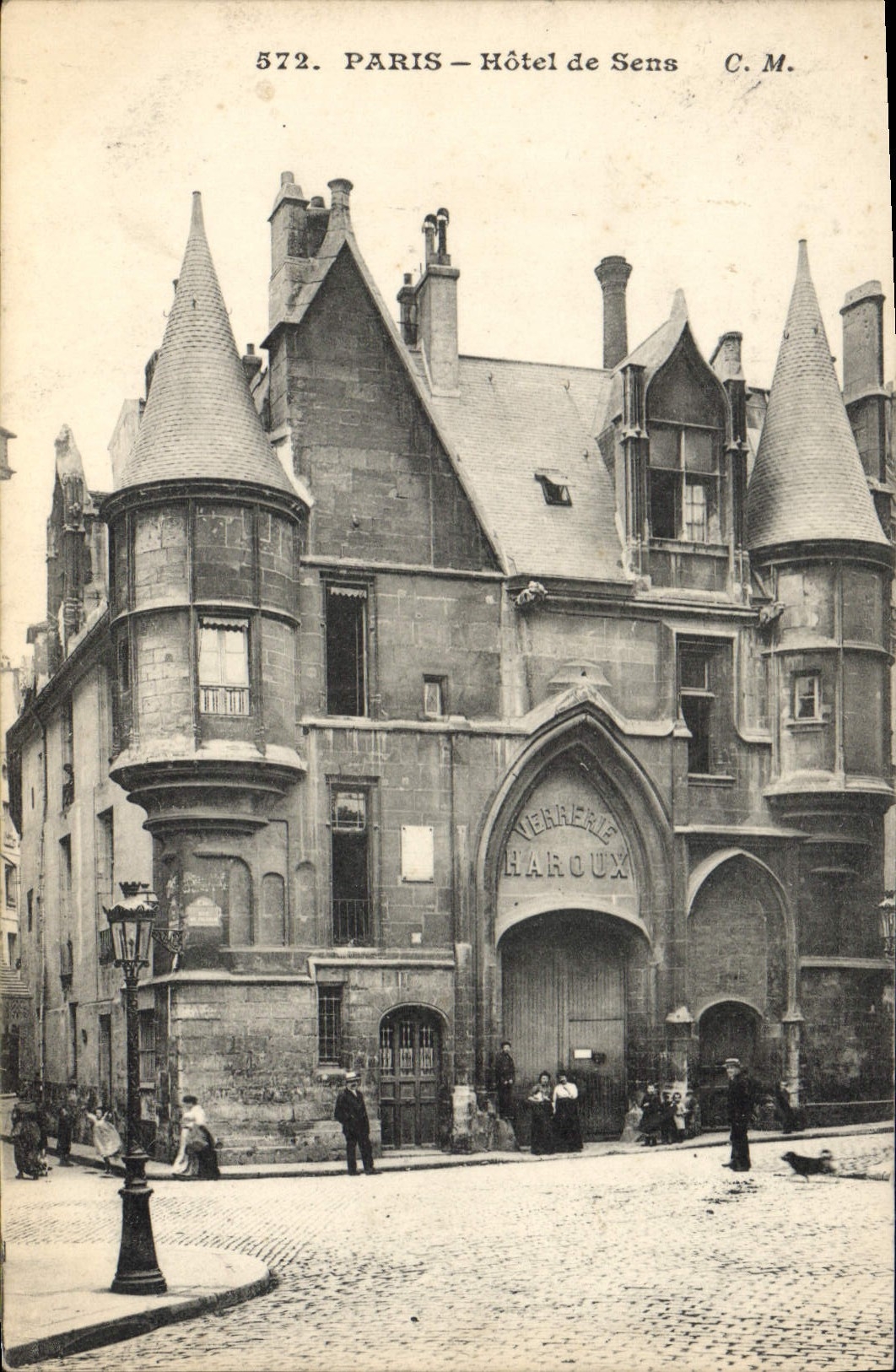 CPA Paris Hotel De Sens