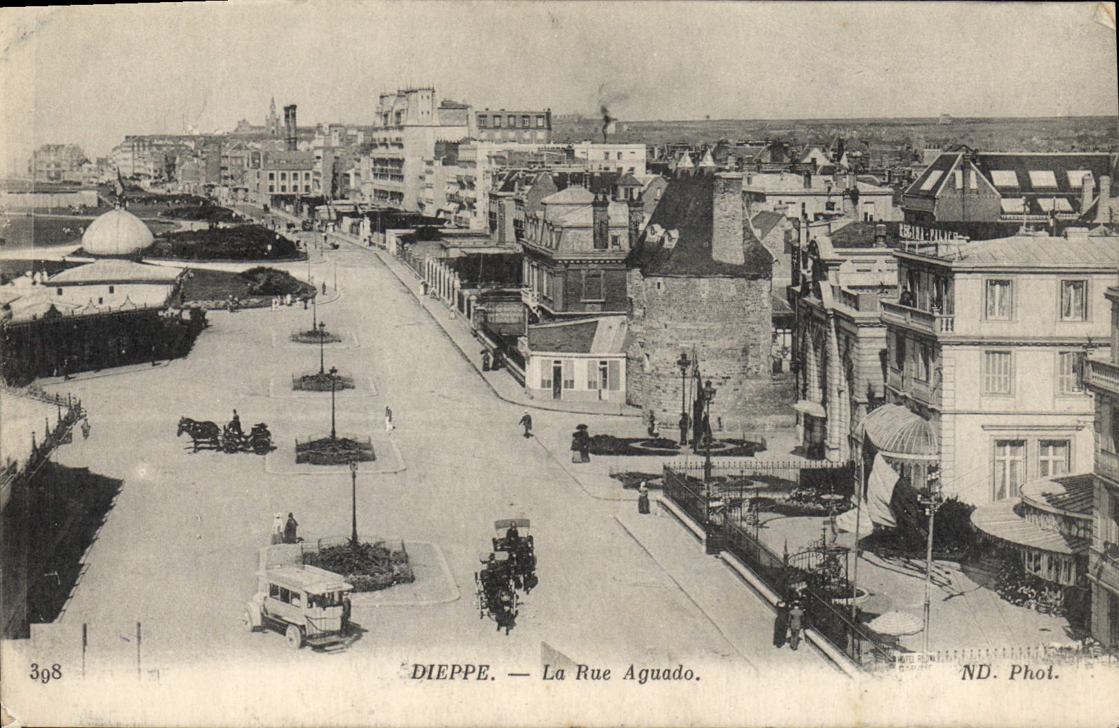 CPA Dieppe La Rue Aguado