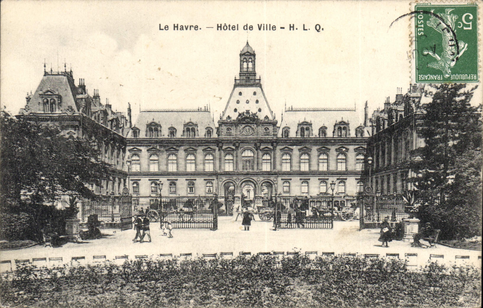 CPA Le Havre Hotel De Ville