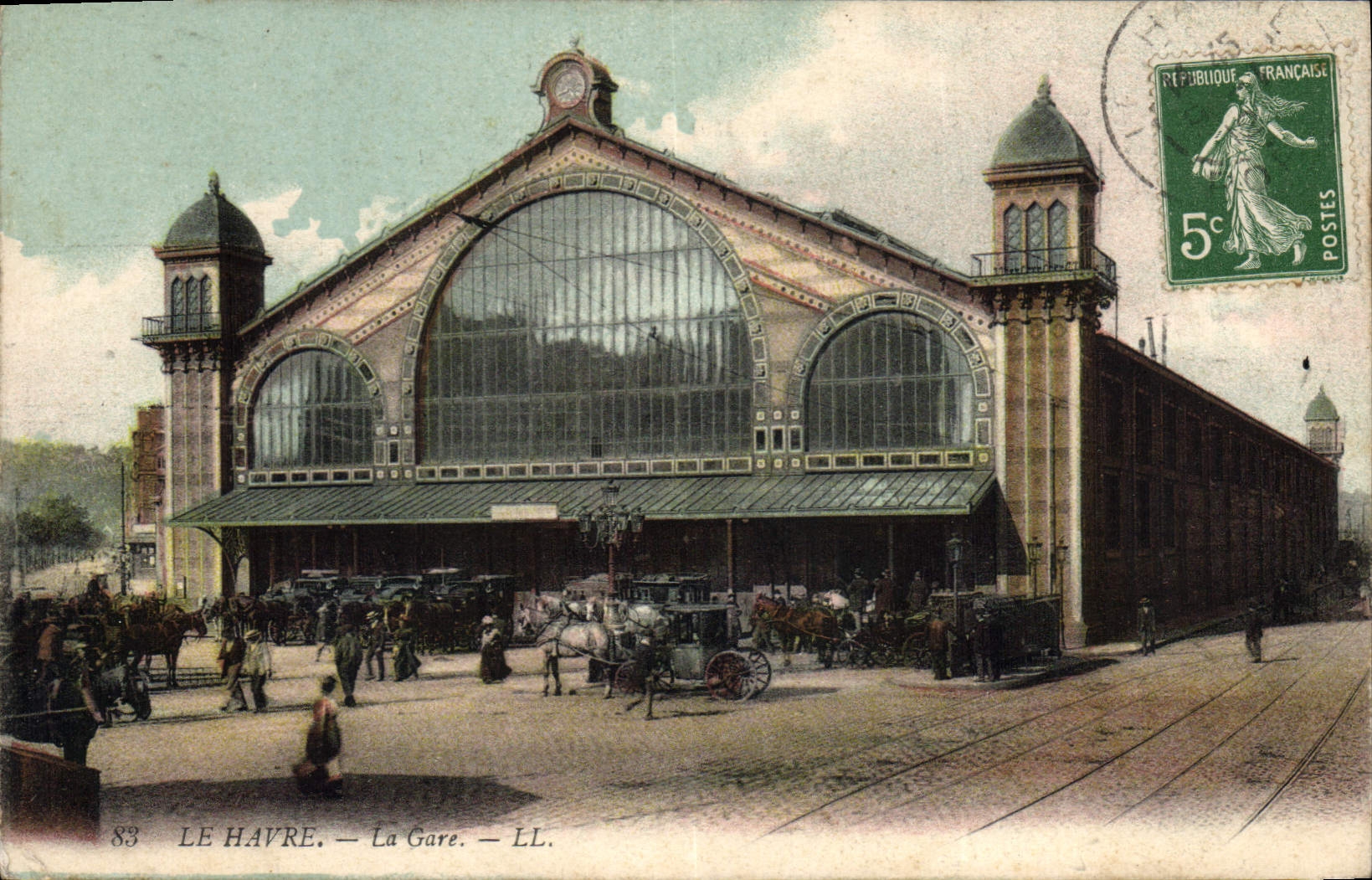 CPA Le Havre La Gare