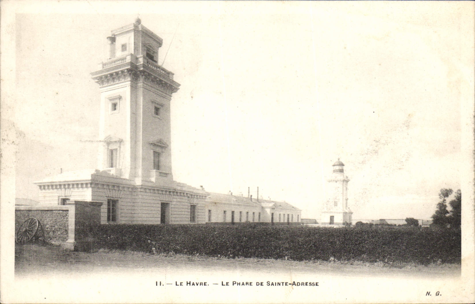 CPA Le Havre Le Phare De Saint Adresse