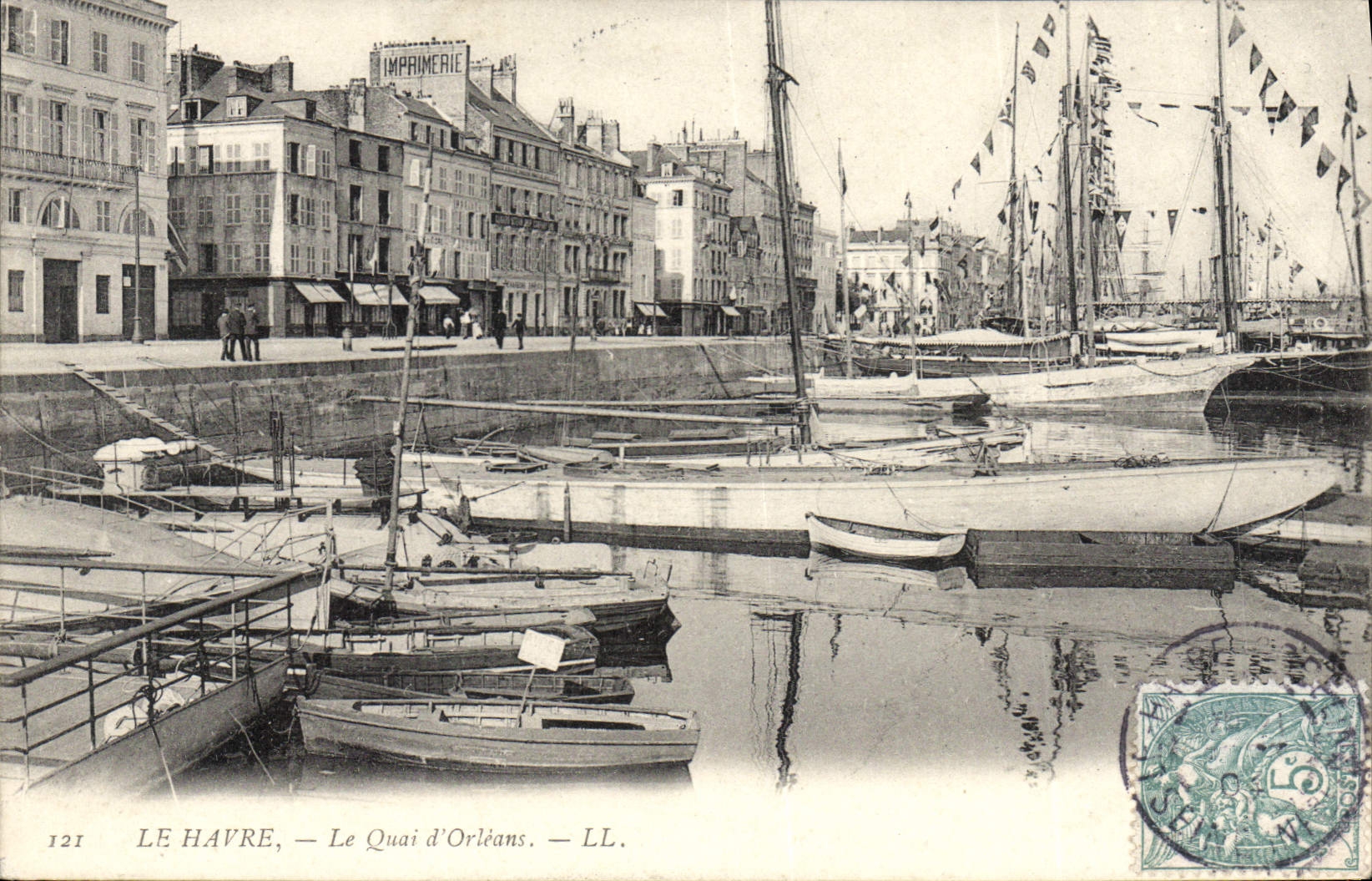 CPA Le Havre Le Quai D'Orleans