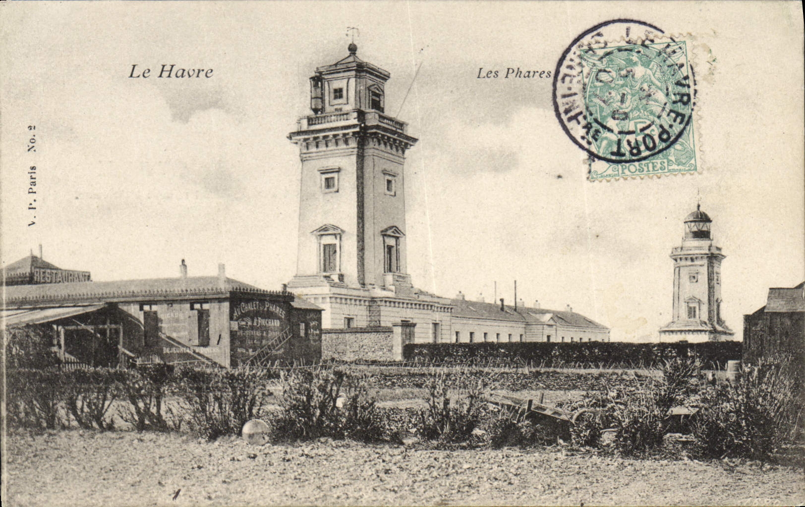 CPA Le Havre Les Phares