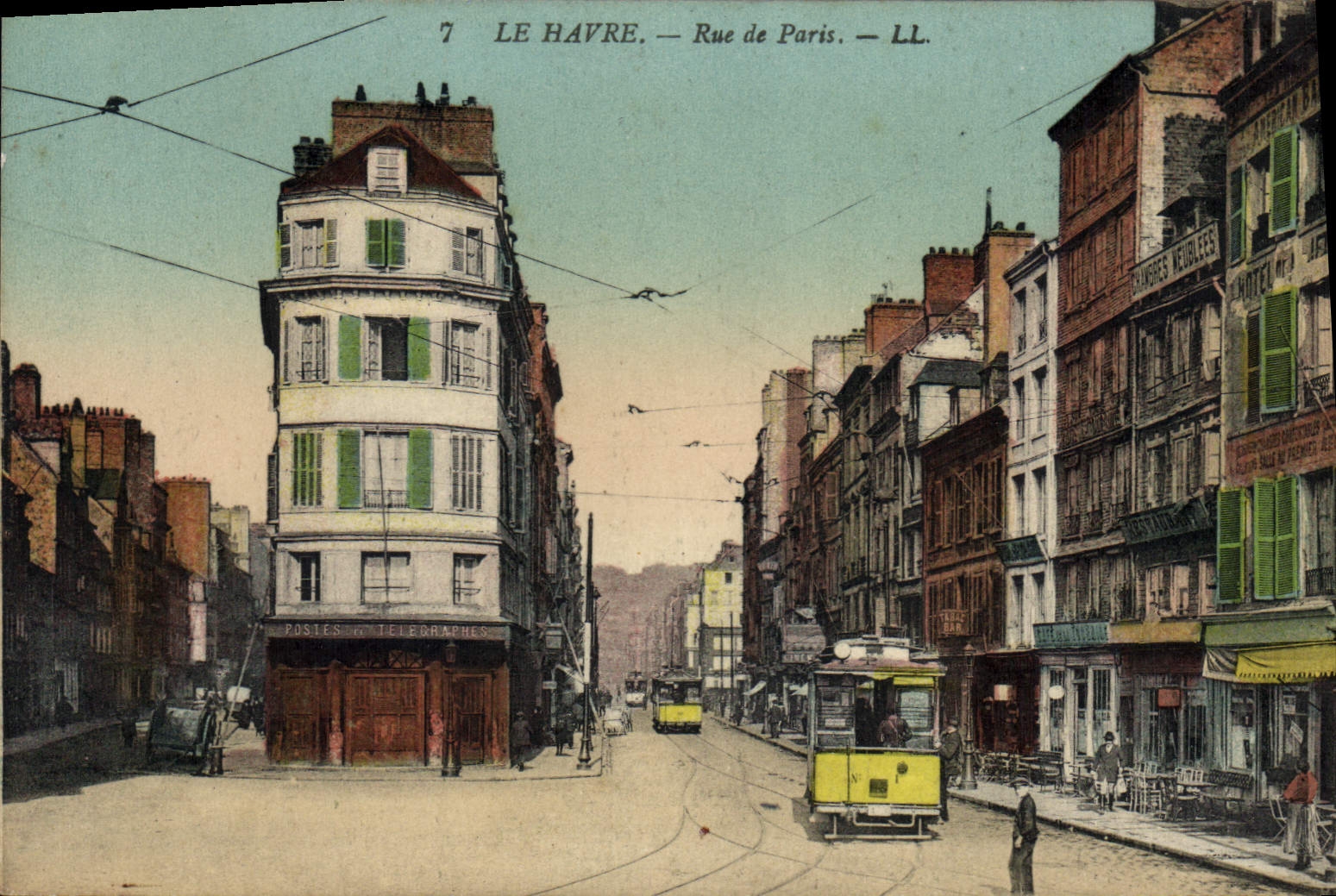 CPA Le Havre Rue De Paris