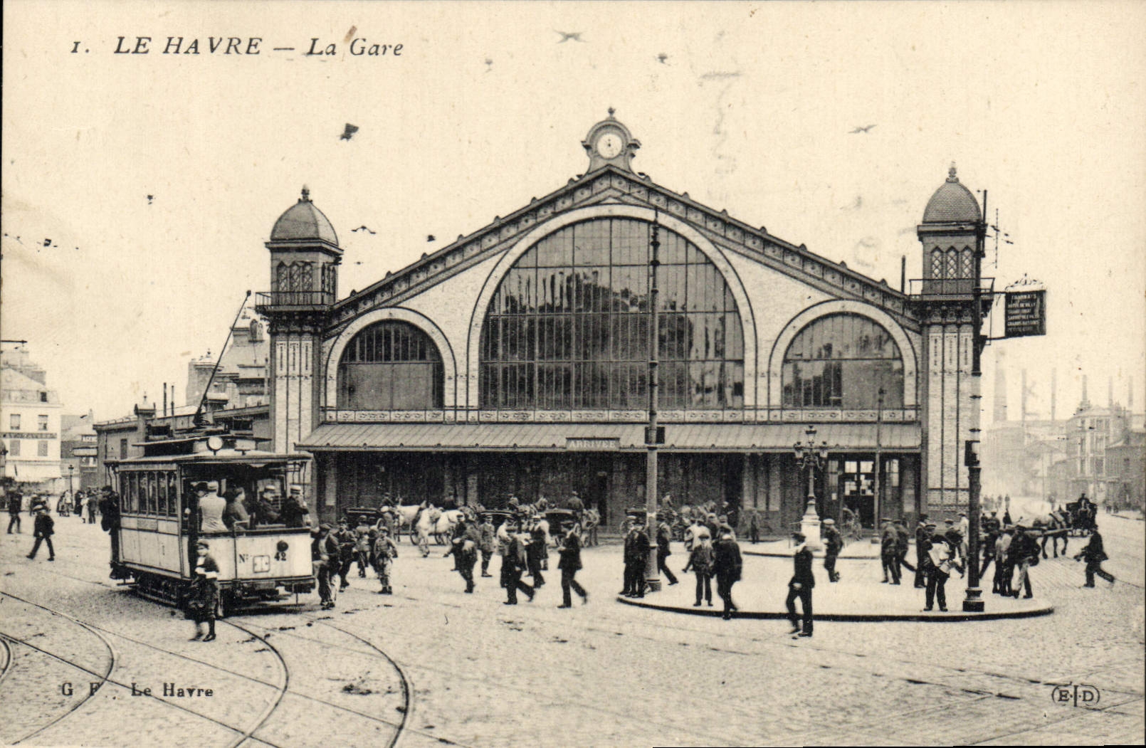 CPA Le Havre La Gare