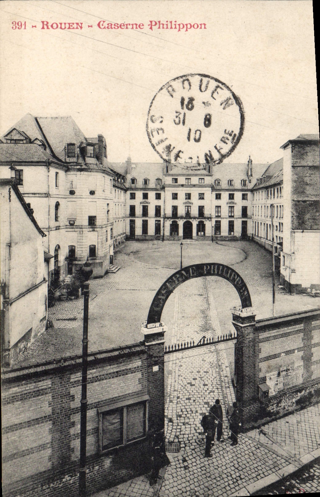 CPA Rouen Caserne Philippon