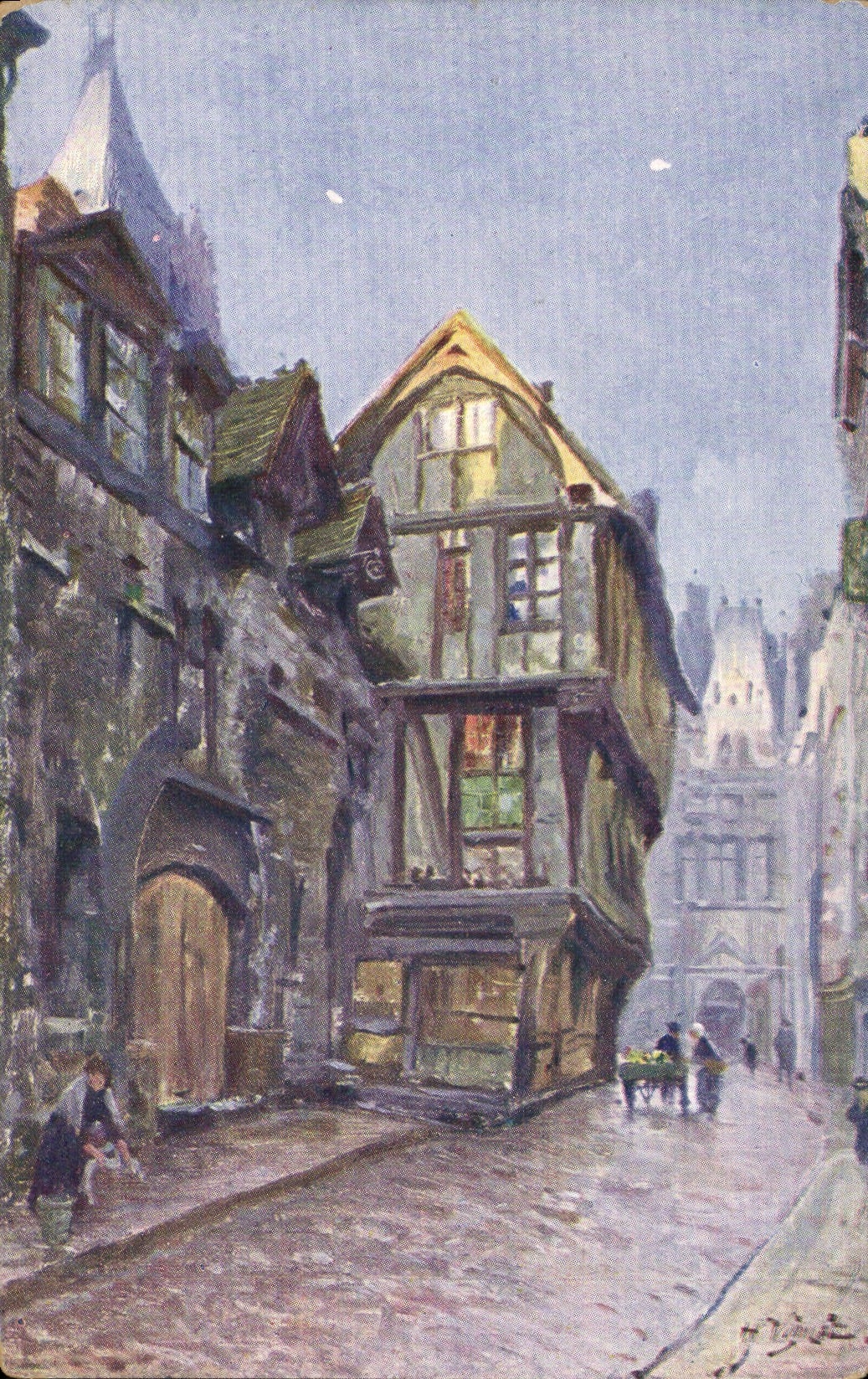 CPA Rouen Rue Saint Romain