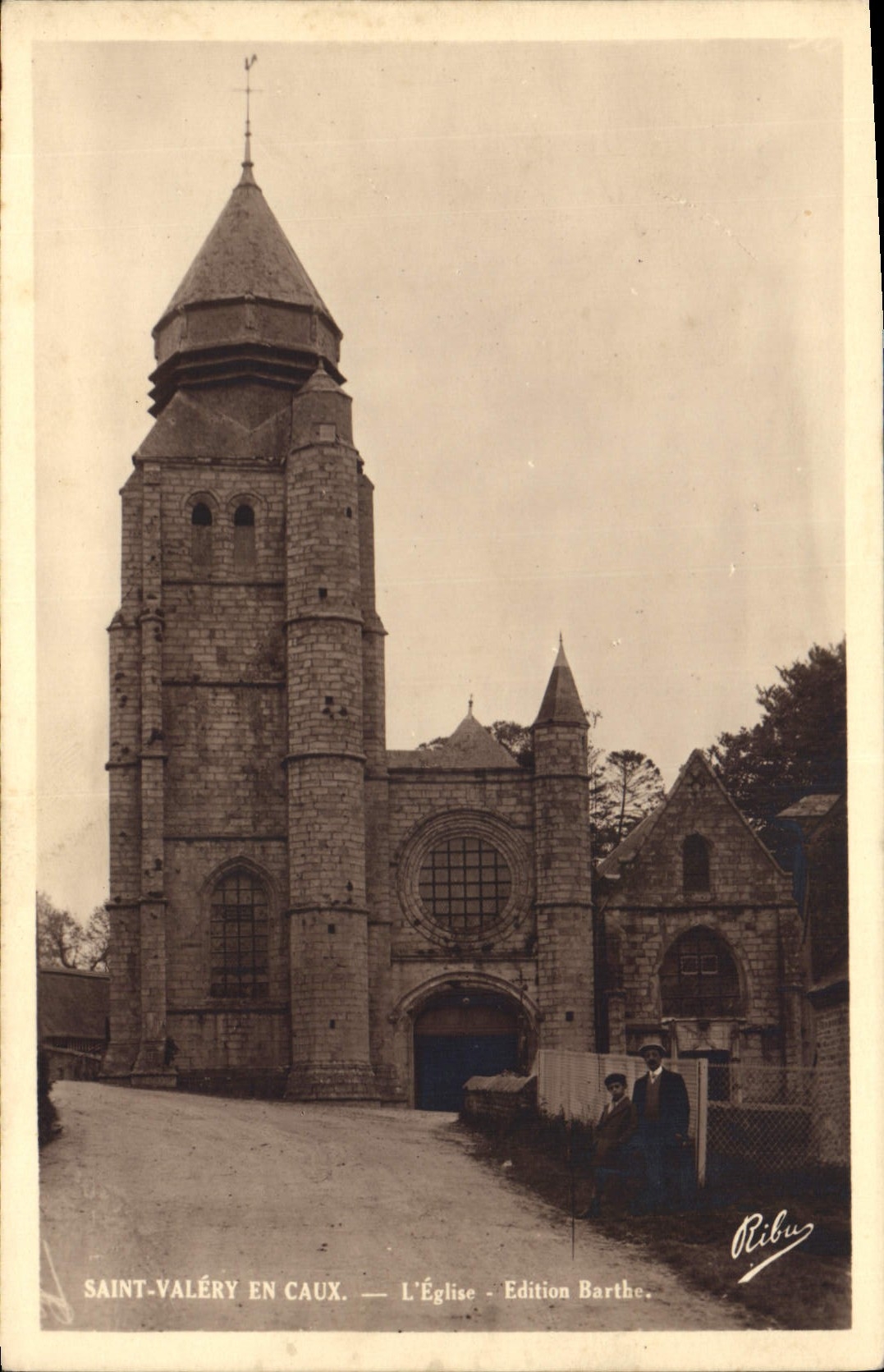 CPA Saint Valery En Caux L'Eglise
