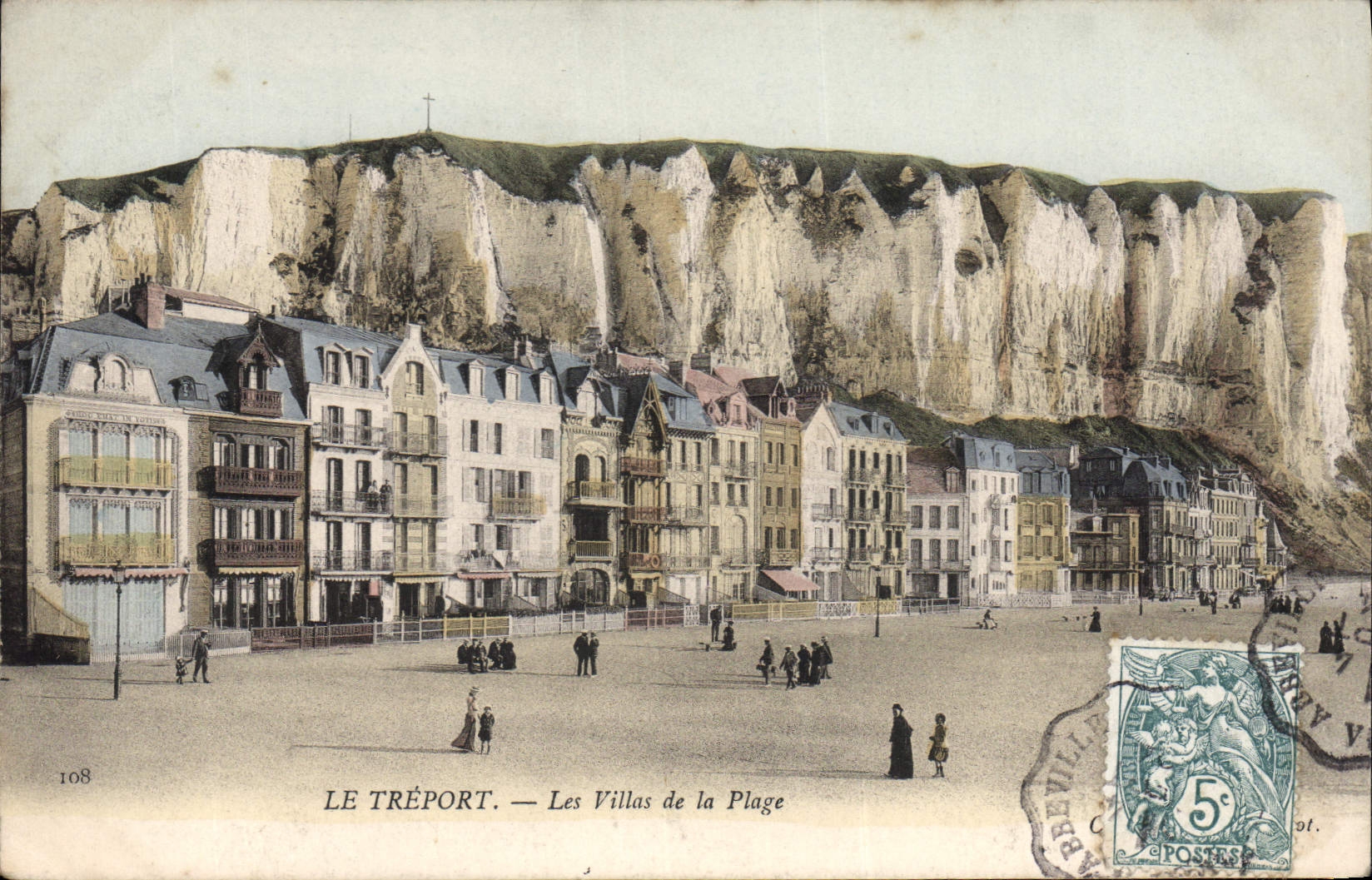 CPA Le Treport Les Villas De La Plage