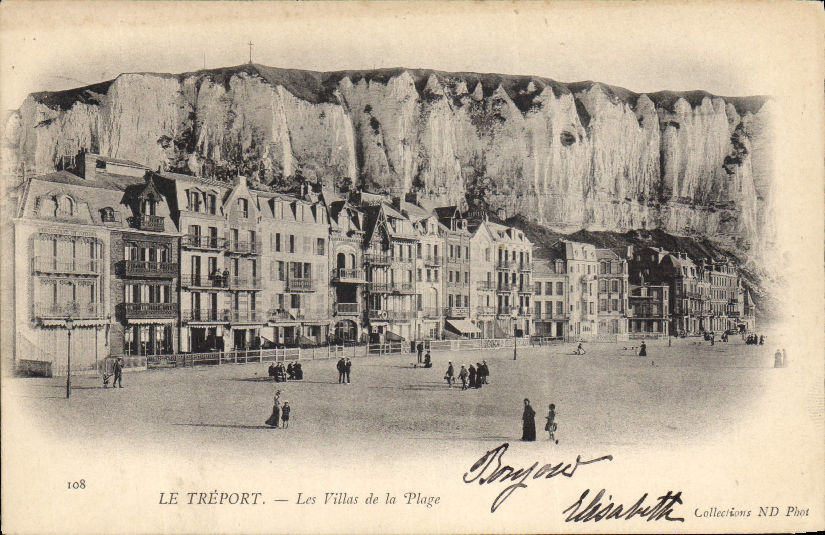 CPA Le Treport Les Villas De La Plage