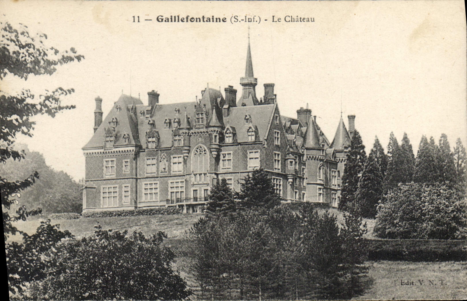 CPA Gaillefontaine Le Château