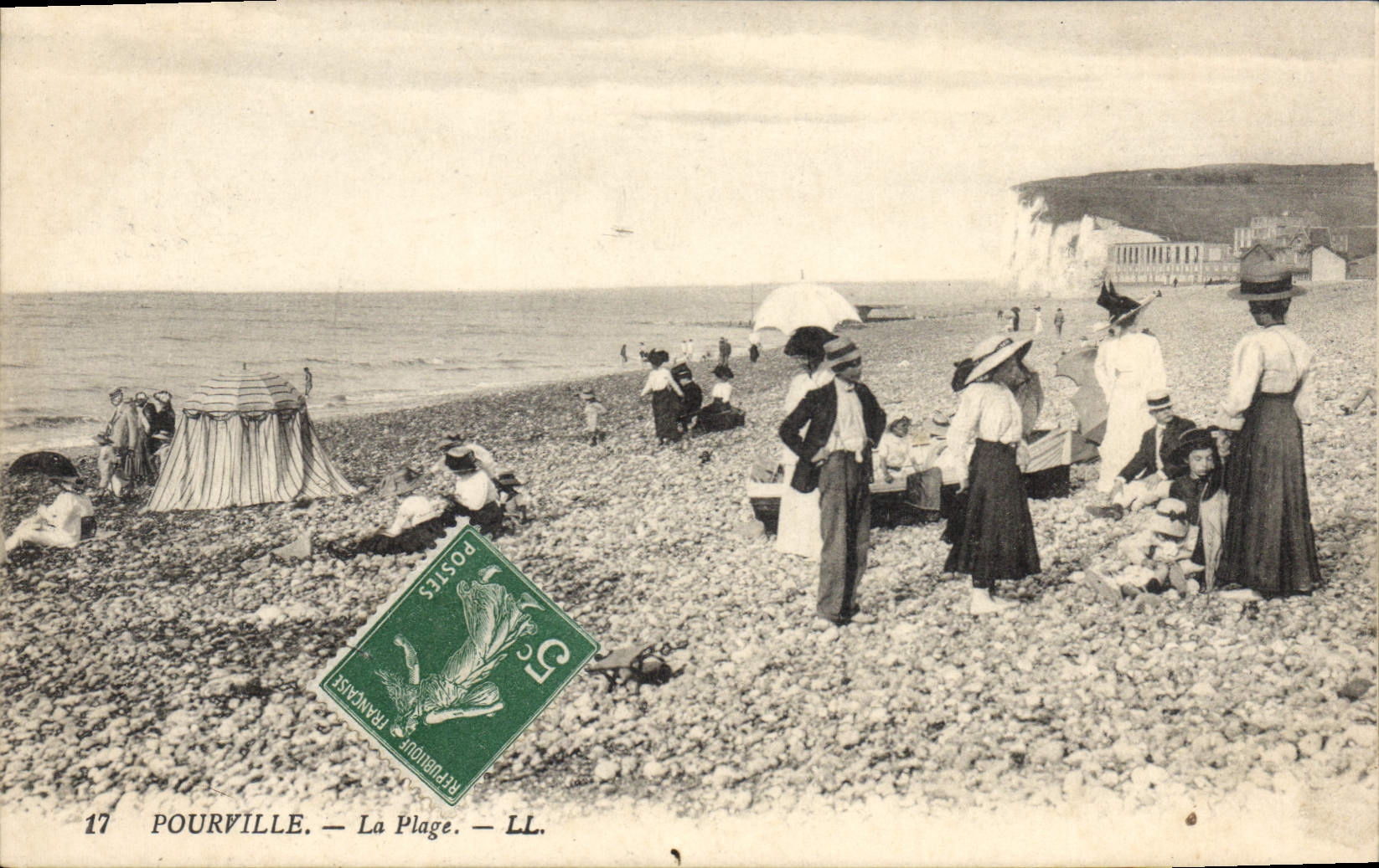 CPA Pourville La Plage