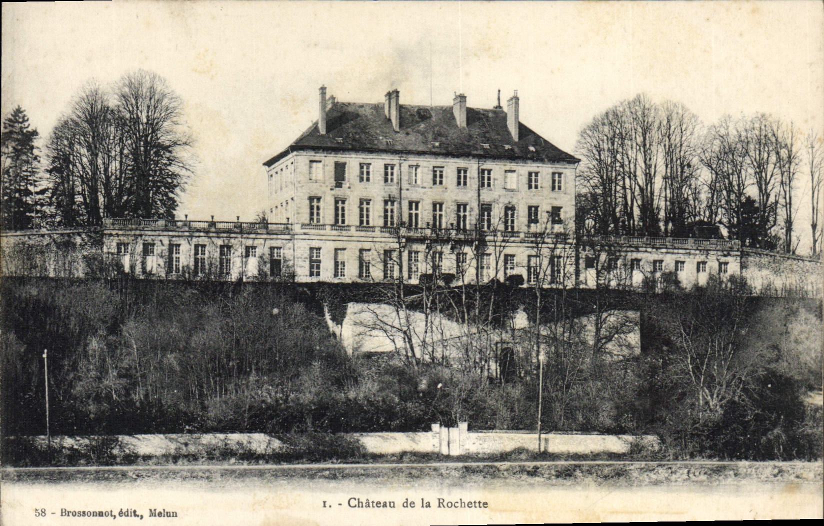 CPA Chateau De La Rochette