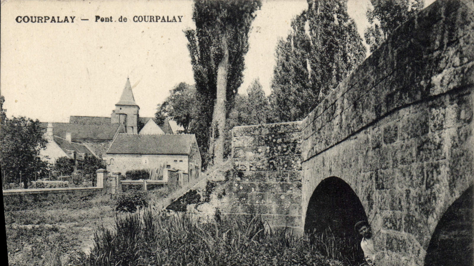 CPA Courpalay Pont