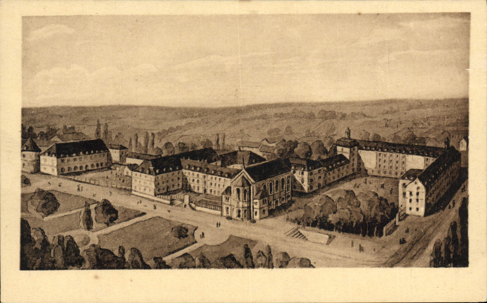 CPA Juilly College Vue Cavaliere Du College