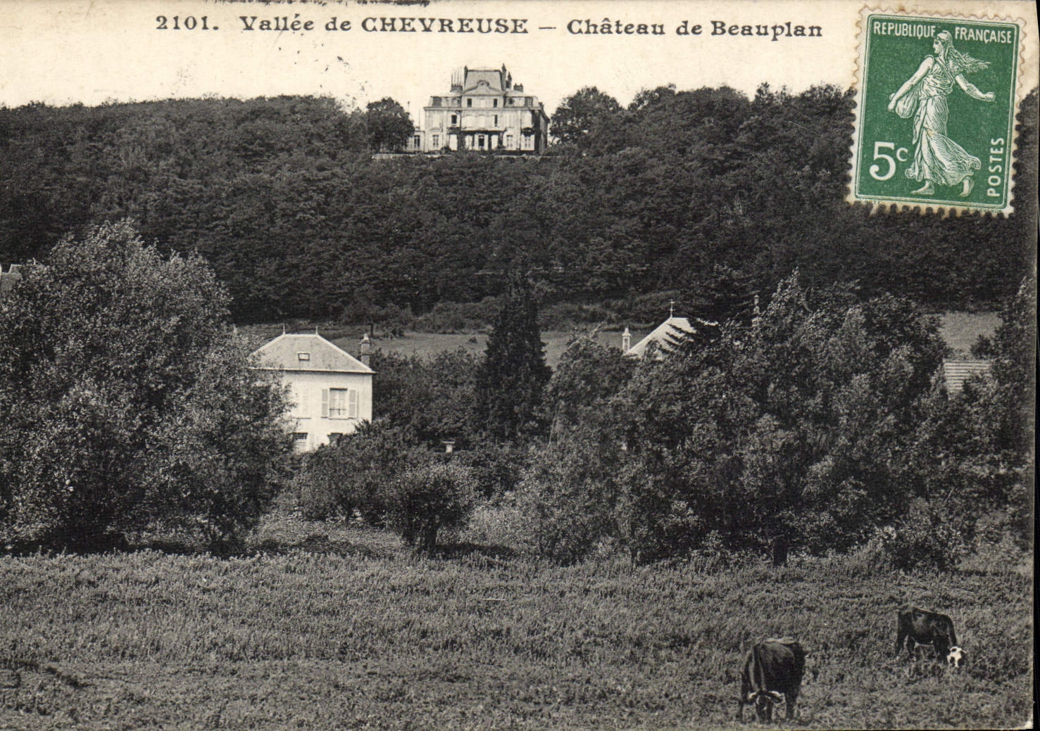 CPA Vallee De Chevreuse Chateau De Beauplan