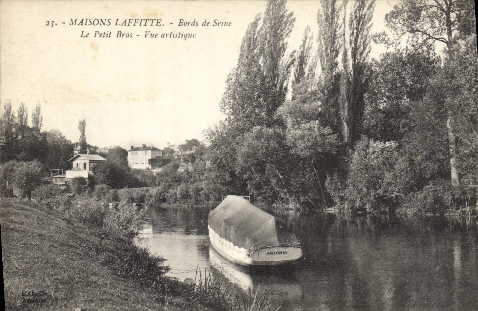 CPA Maisons Laffitte Bords De Seine Le Petit Bras