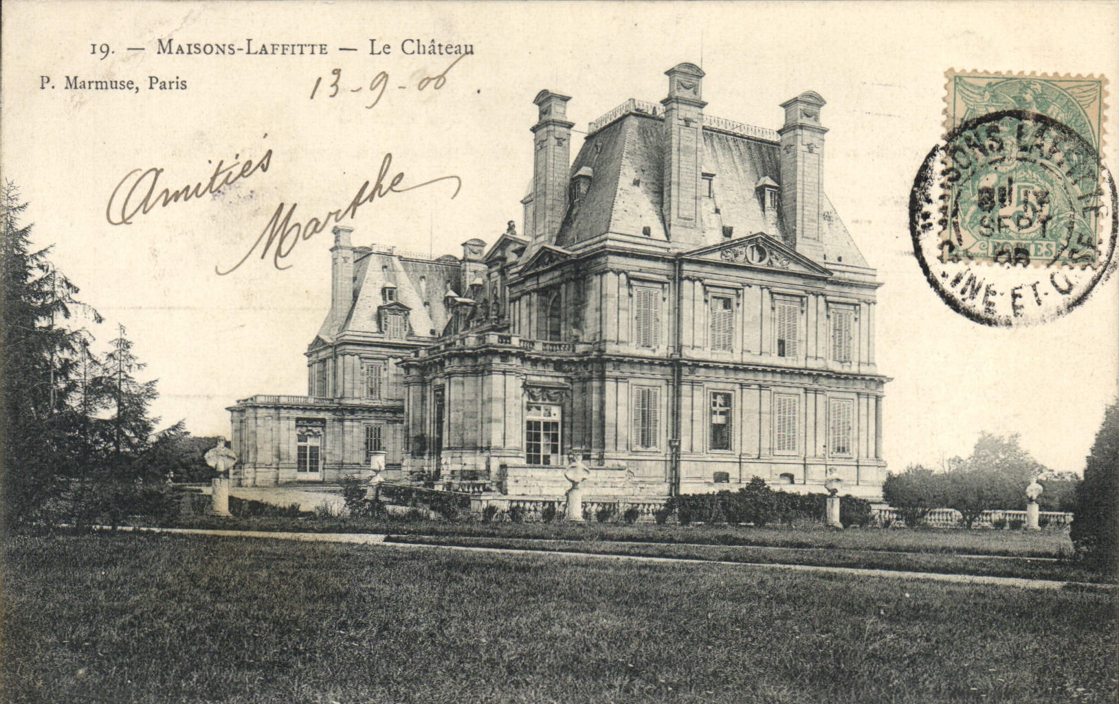 CPA Maisons Laffitte Le Château