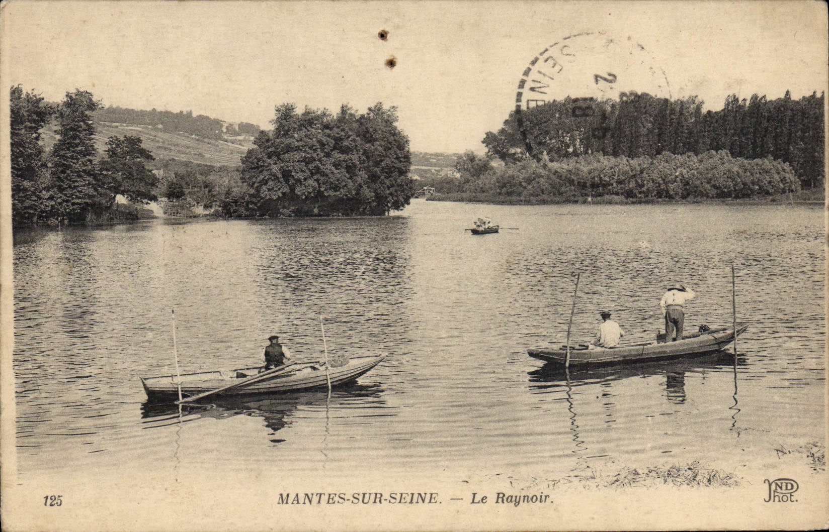 CPA Mantes Sur Seine Le Raynoir