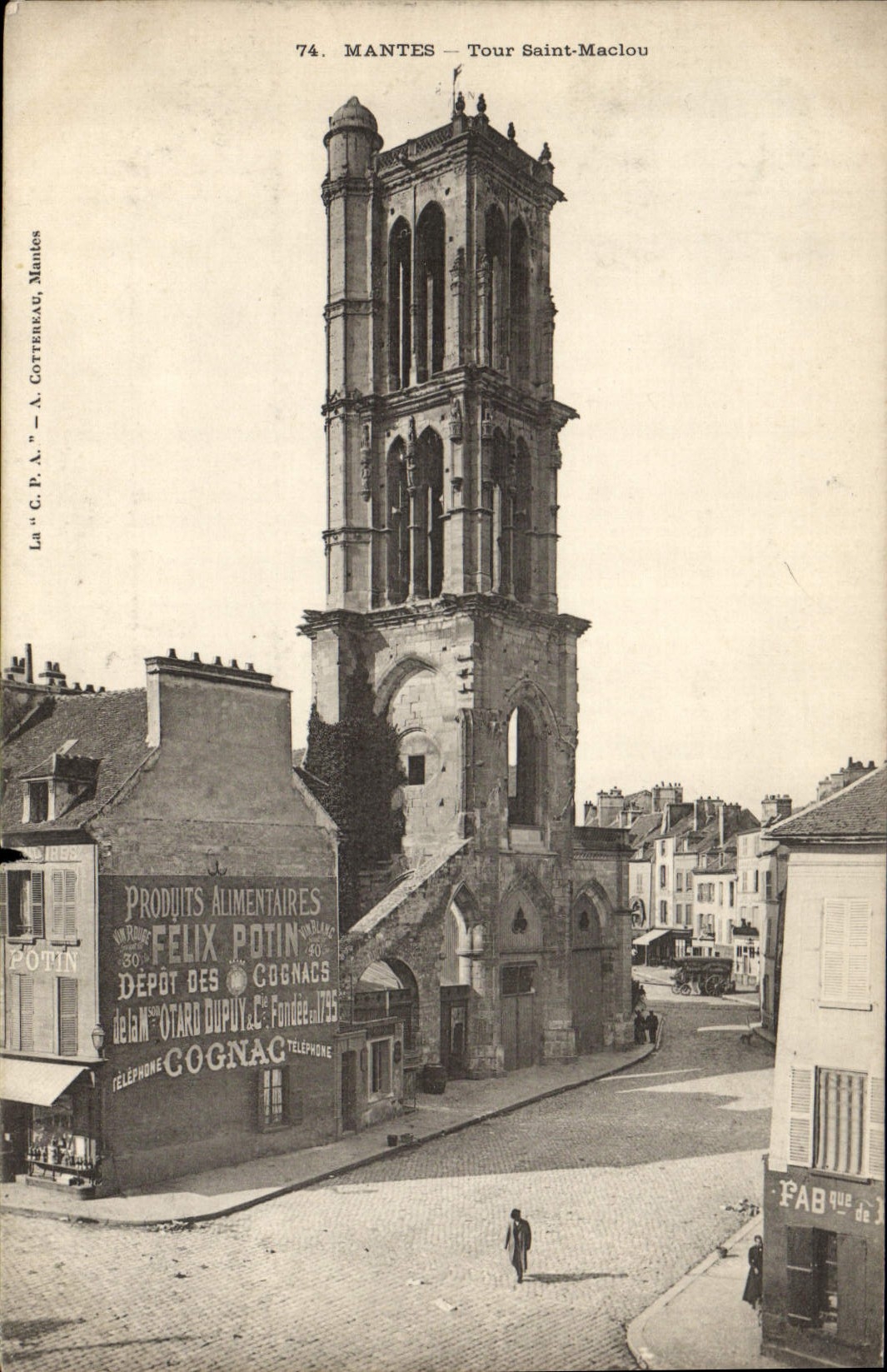 CPA Mantes Tour Saint Maclou