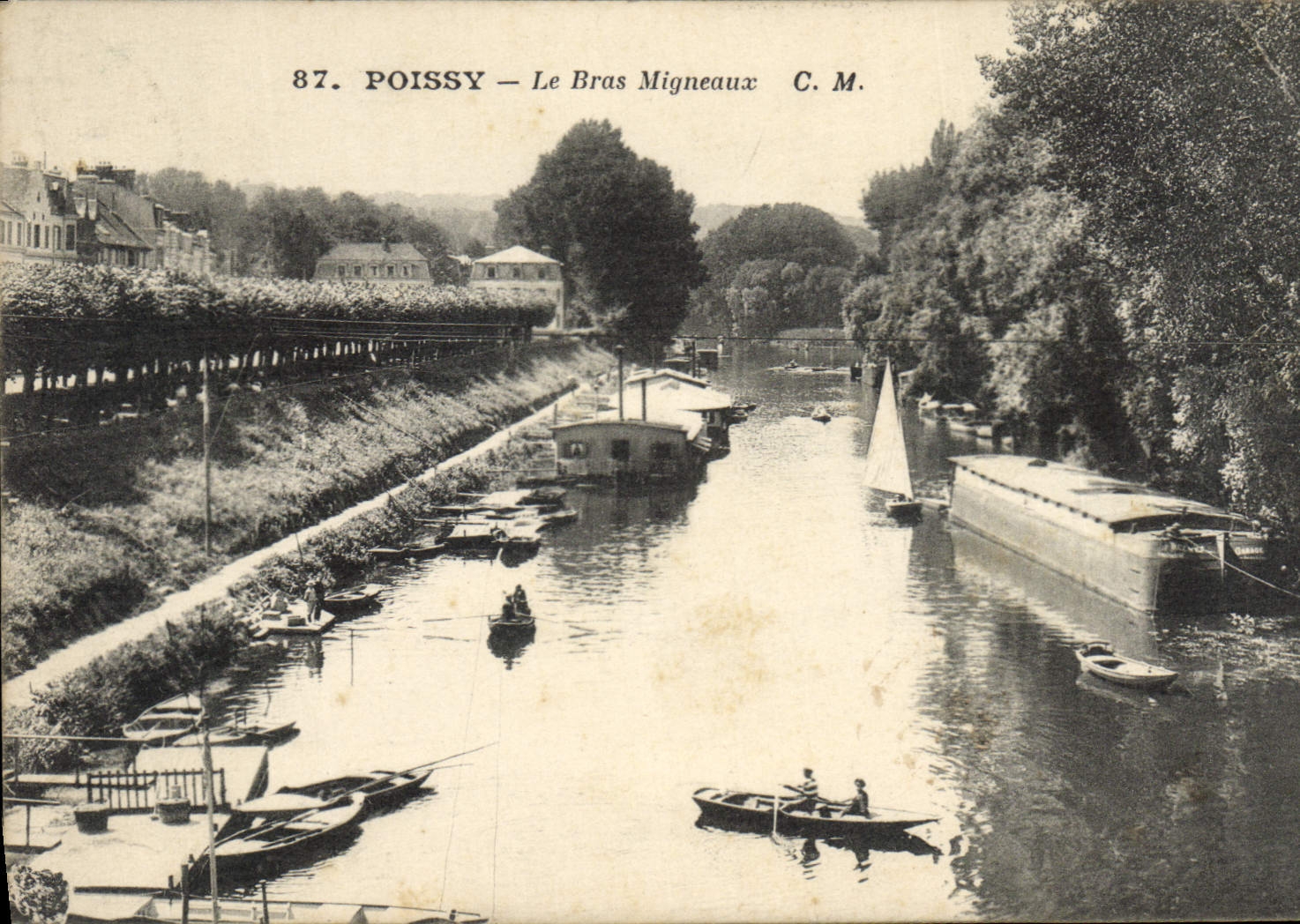 CPA Poissy Le Bras Migneaux