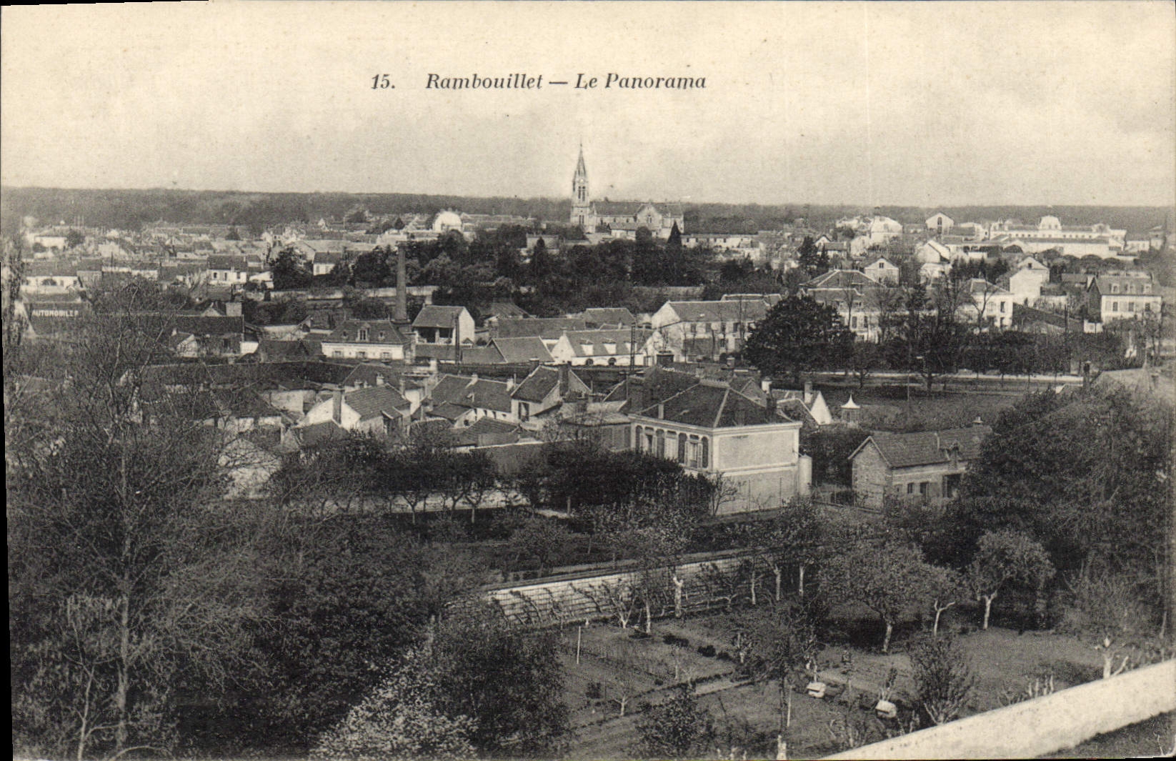 CPA Rambouillet Panorama