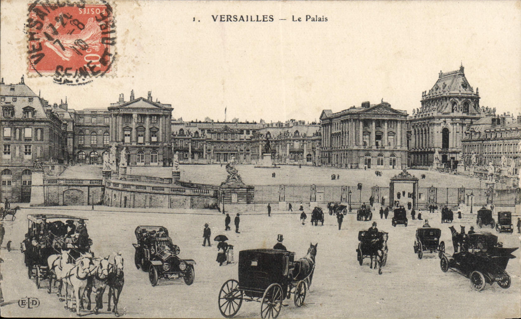 CPA Versailles Le Palais
