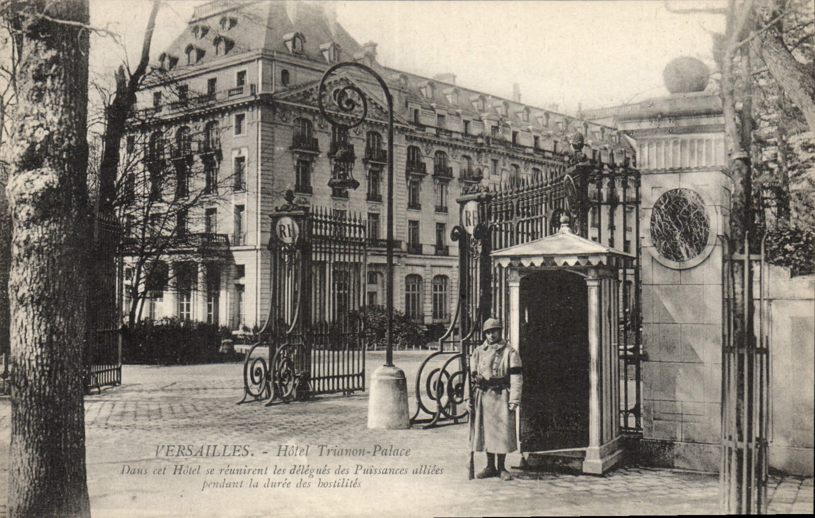 CPA Versailles Hotel Trianon Palace