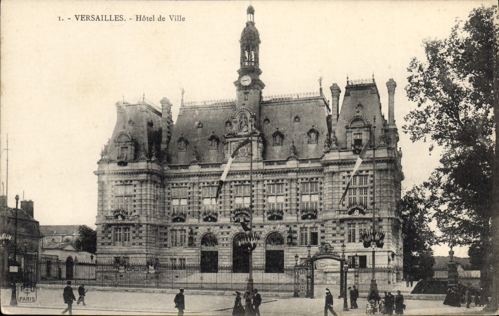 CPA Versailles Hotel De Ville