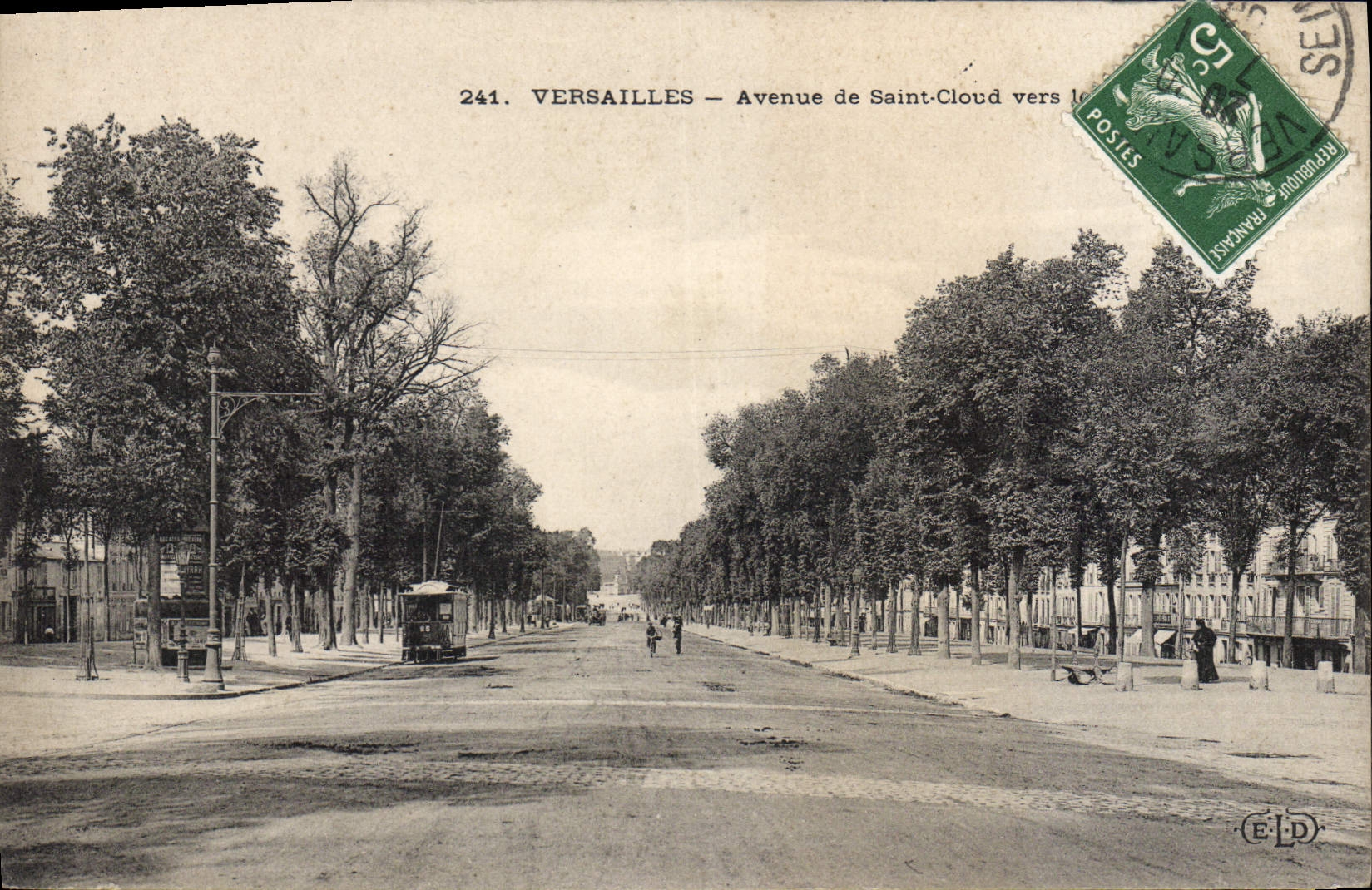 CPA Versailles Avenue De Saint Cloud