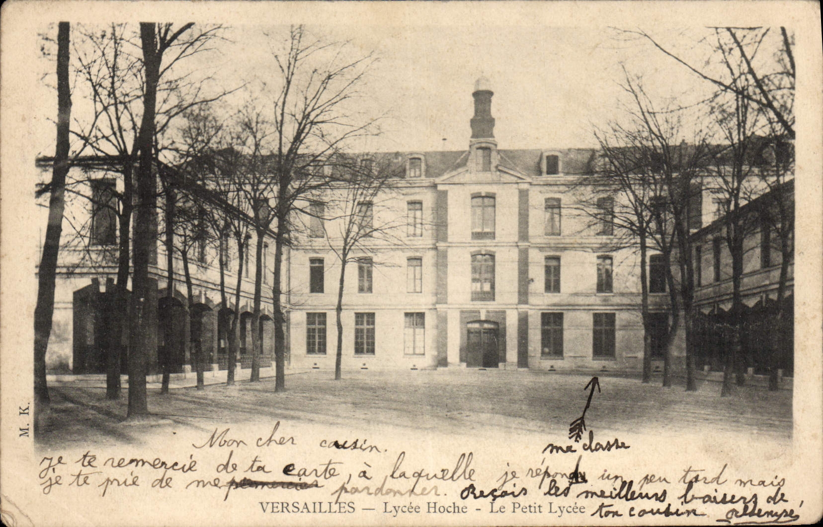 CPA Versailles Lycee Hoche Le Petit Lycee