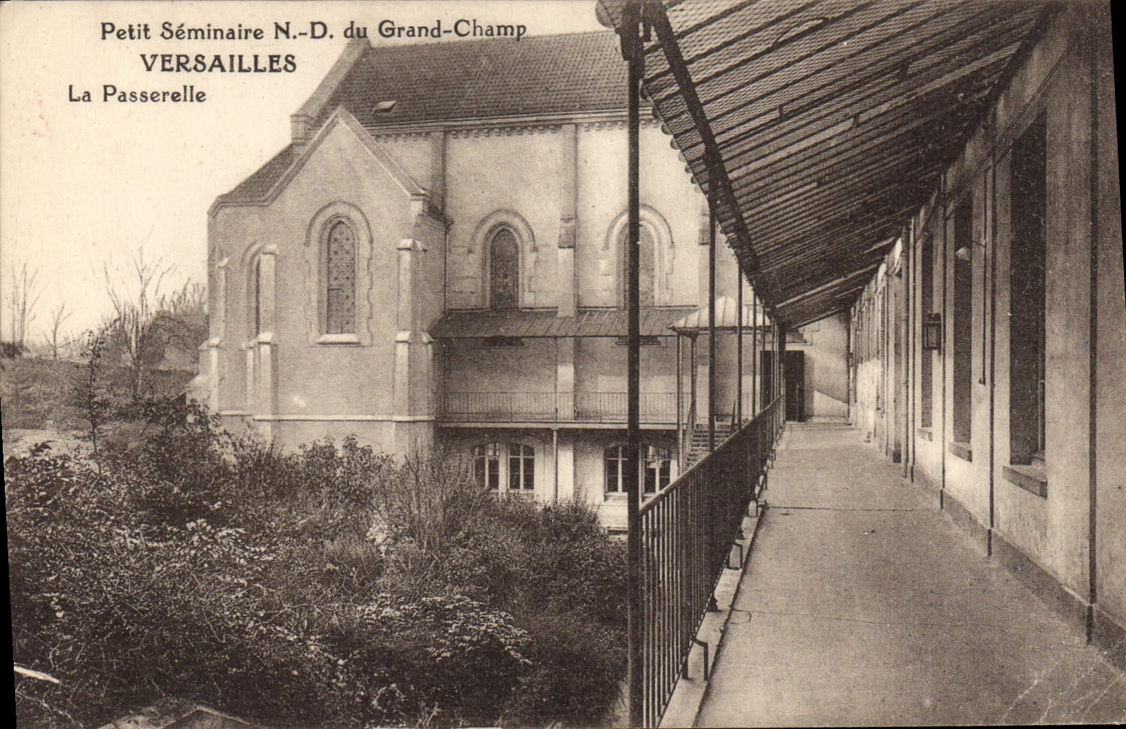 CPA Versailles petit séminaire Grand-Champ La Passerelle