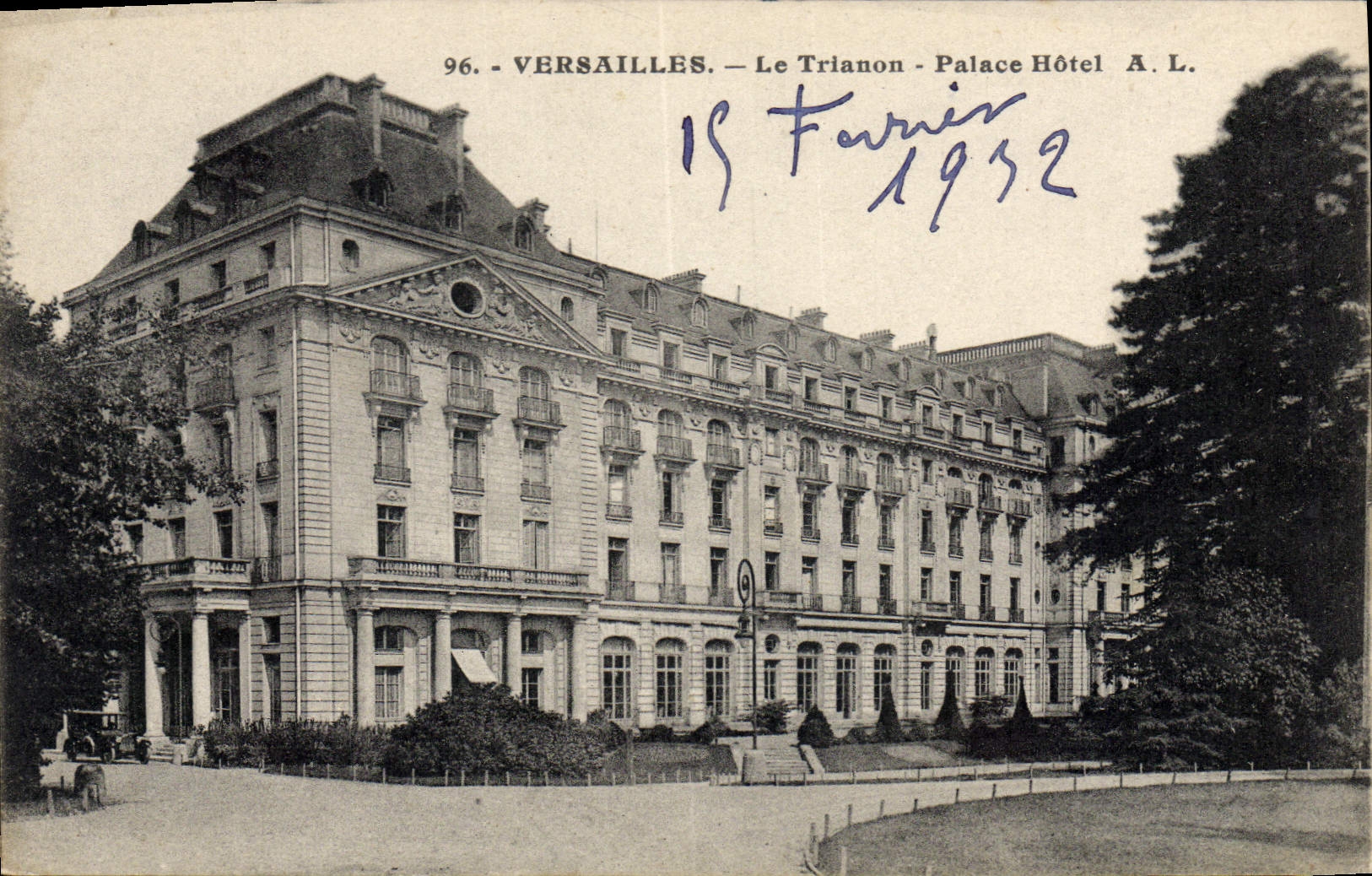 CPA Versailles Le Trianon Palace Hotel