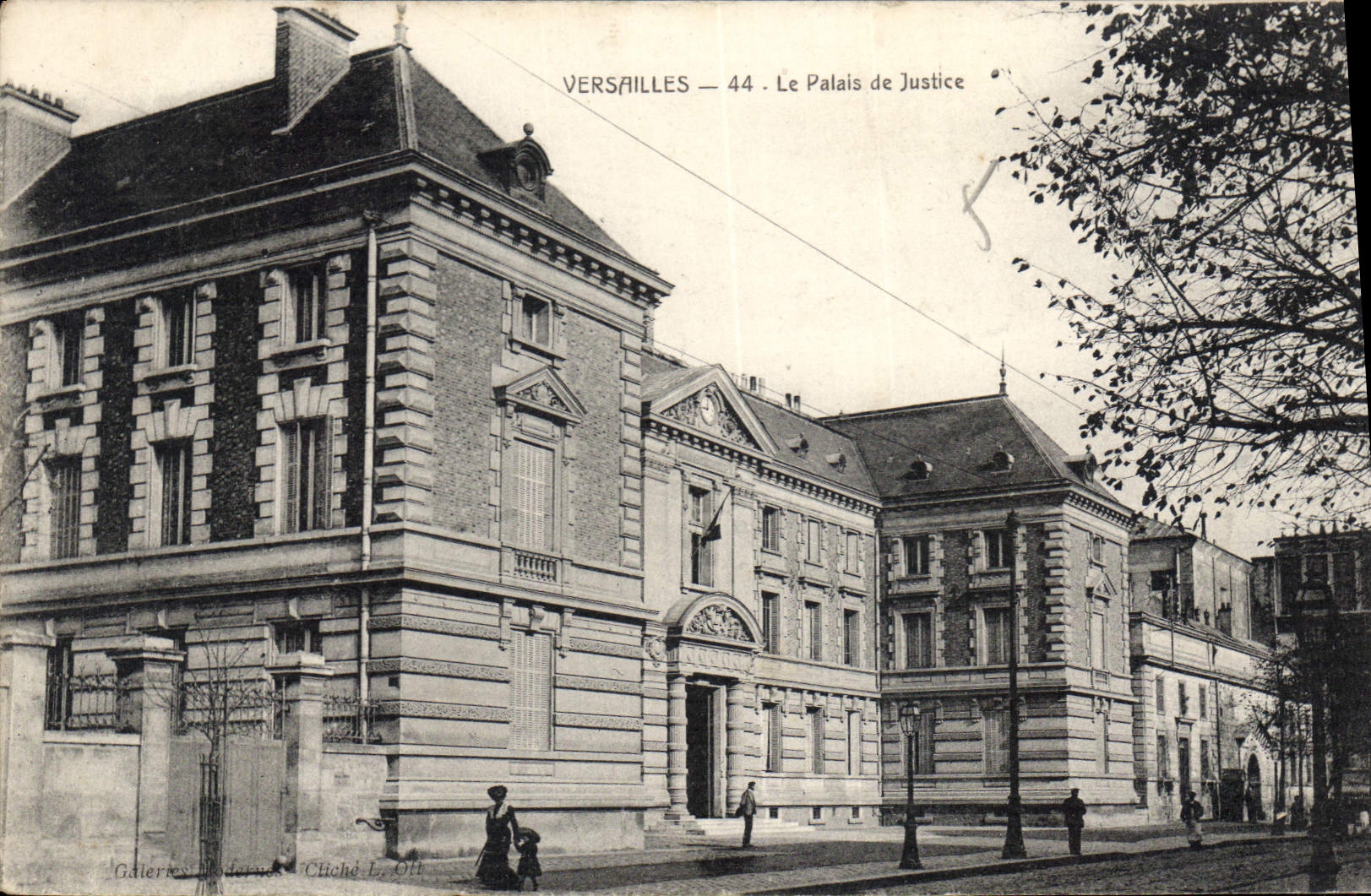 CPA Versailles Le Palais De Justice