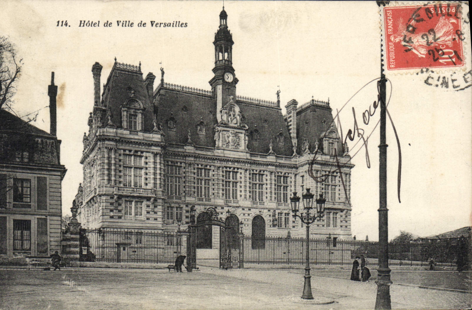 CPA Versailles Hotel De Ville