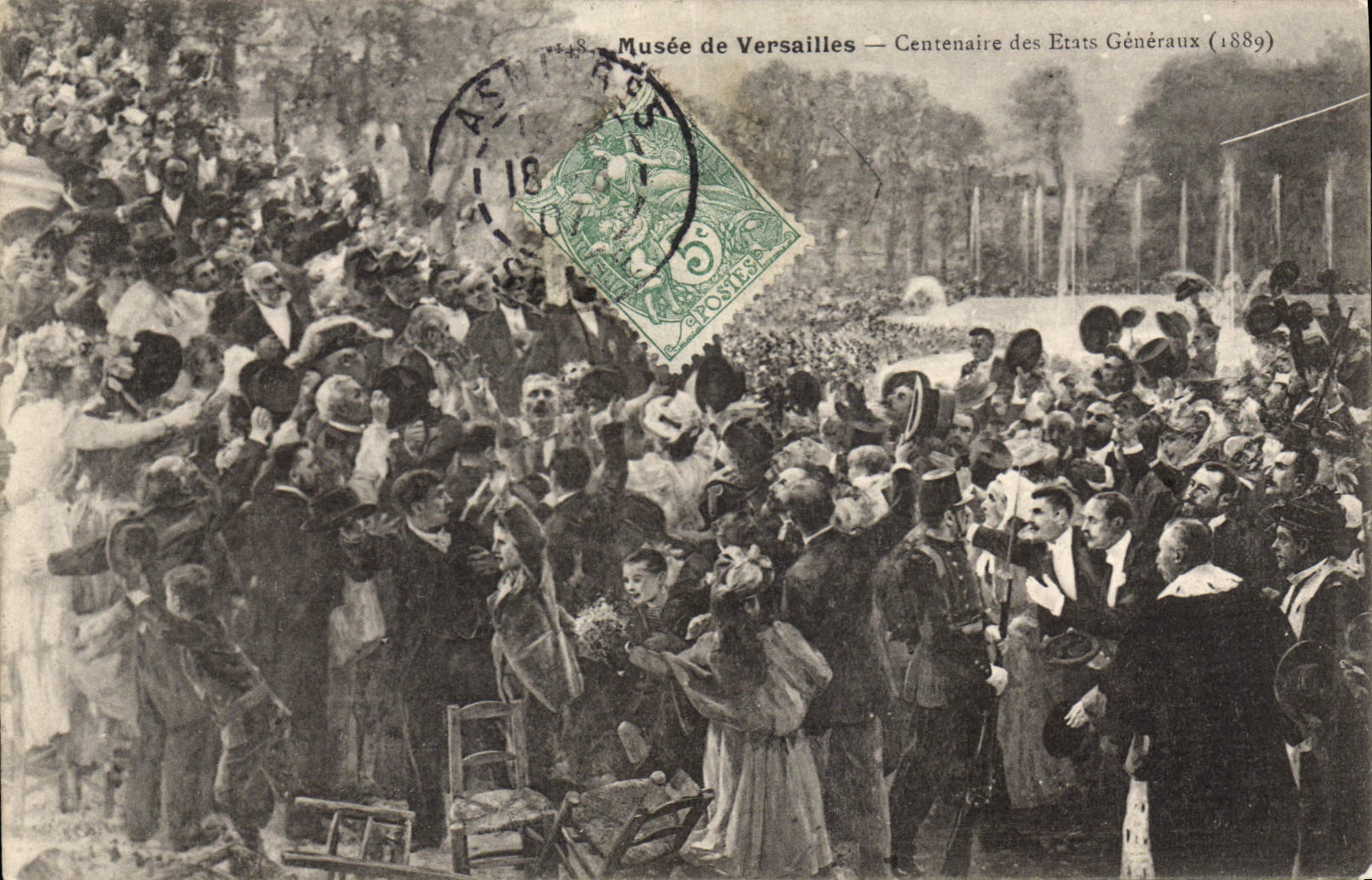 CPA Musee De Versailles Centenaire Des etats généraux 1889