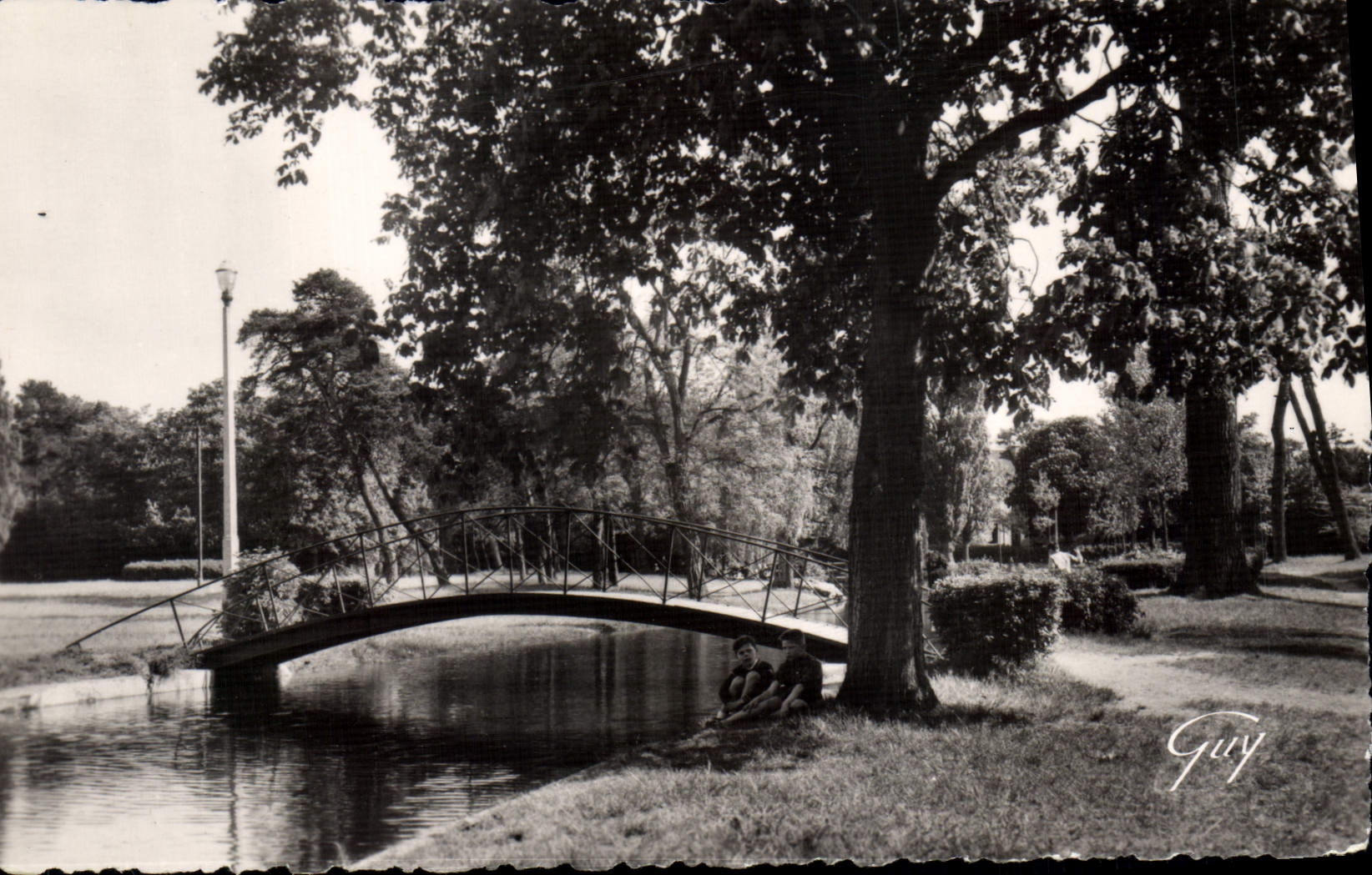 CPA Le Versinet Passerelle De La Prise D'Eau