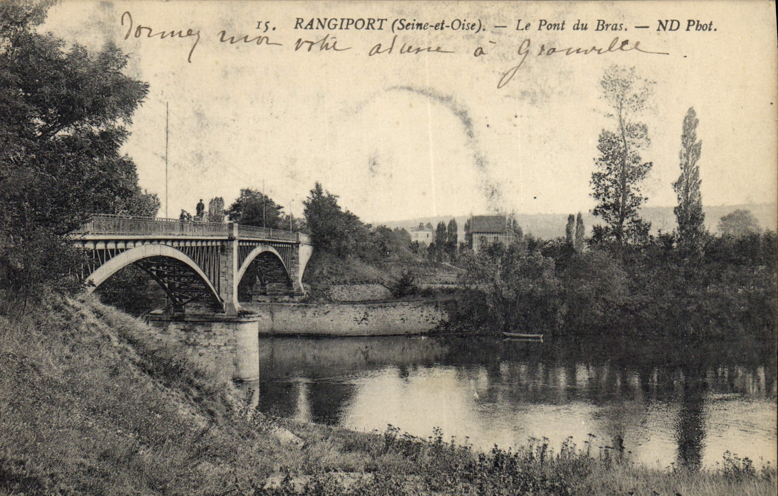 CPA Rangiport Le Pont Du Bras