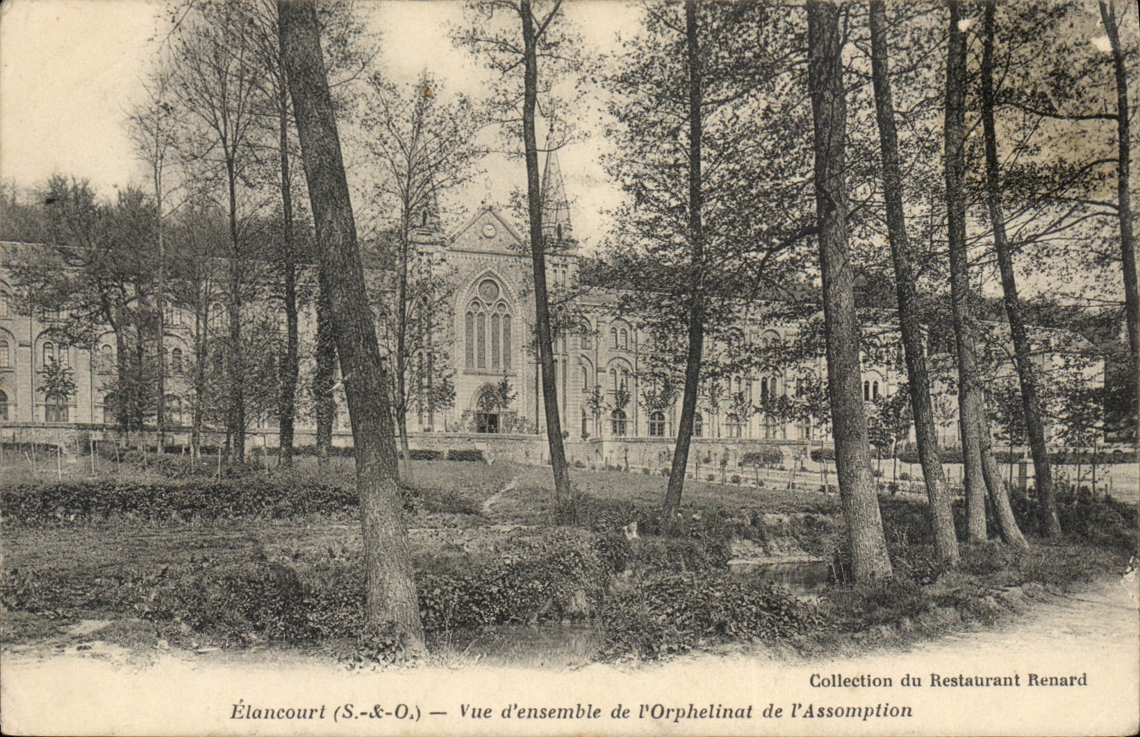 CPA Elancourt Vue D'Ensemble De I'Ophelinat De I'Assomption