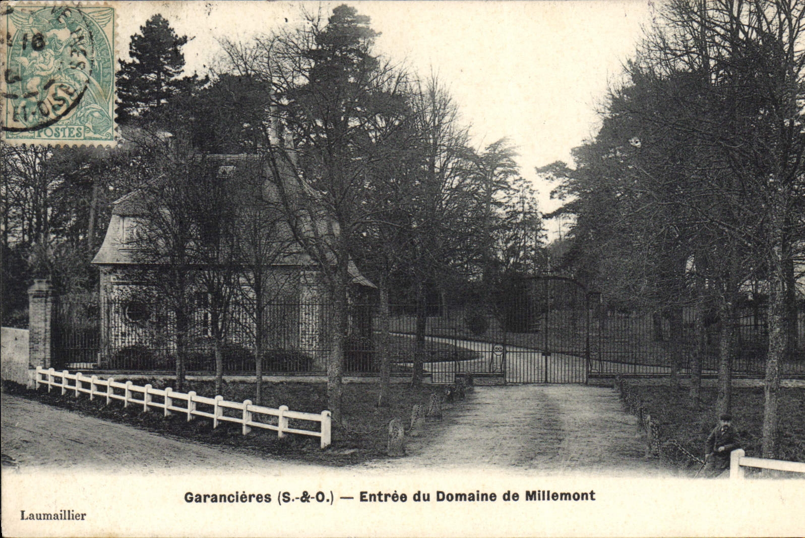 CPA Garancieres Entree Du Domaine De Milllemont