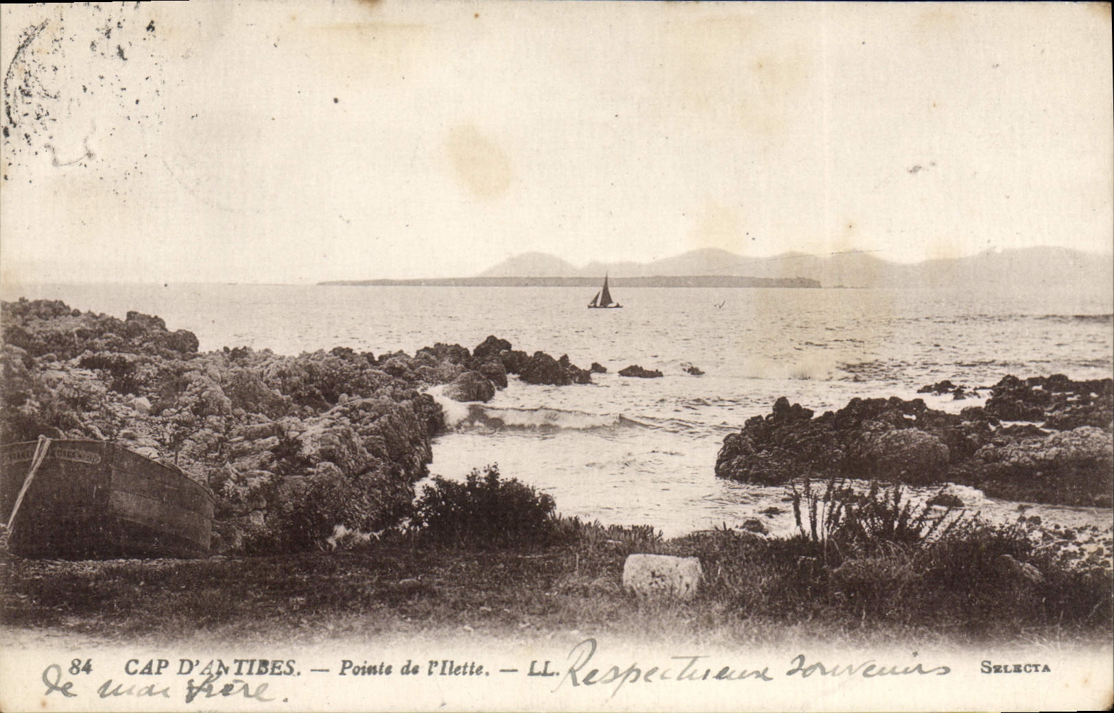 CPA Cap D'Antibes Pointe De I'Ilette
