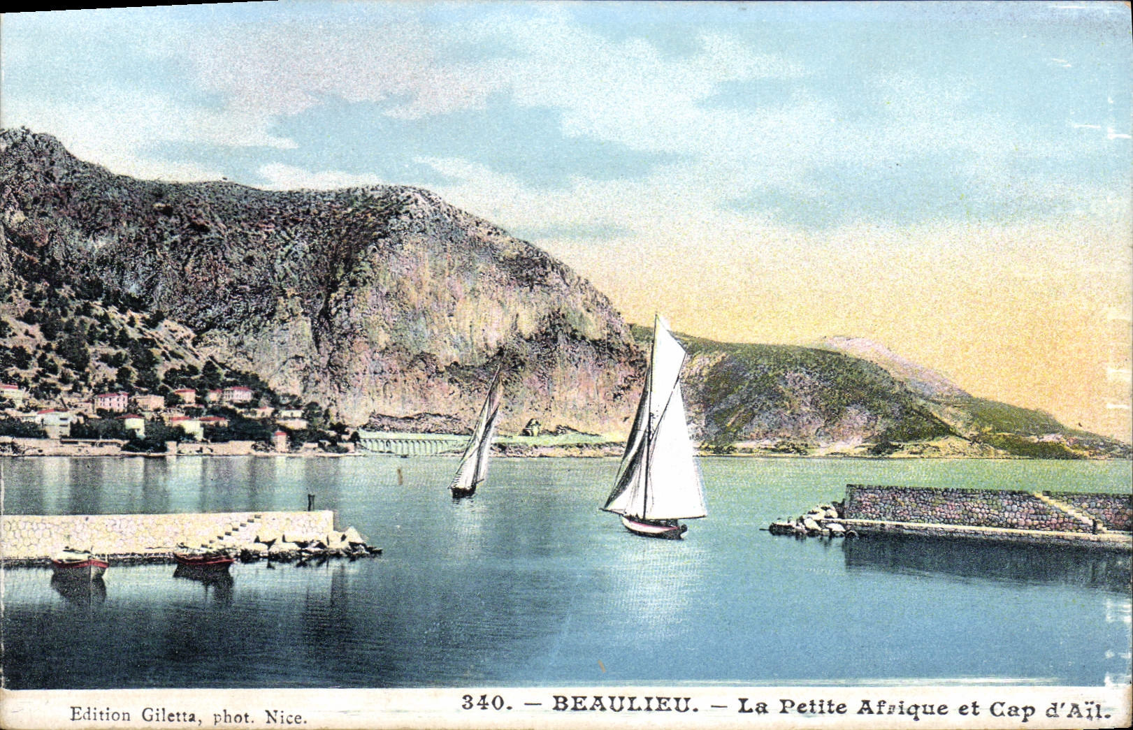 CPA Beaulieu Sur Mer La Petite Afrique Et Cap d'aïl