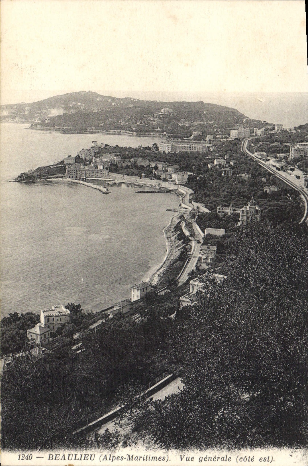 CPA Beaulieu Sur Mer Vue Generale