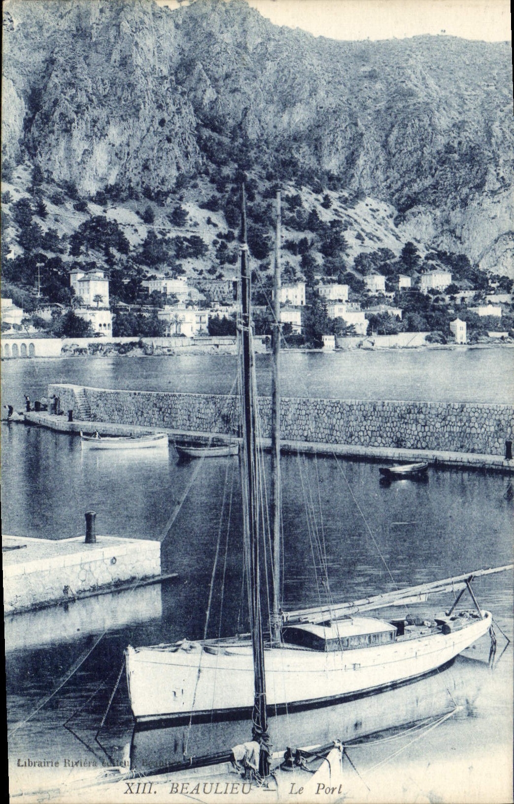 CPA Beaulieu Sur Mer Le Port