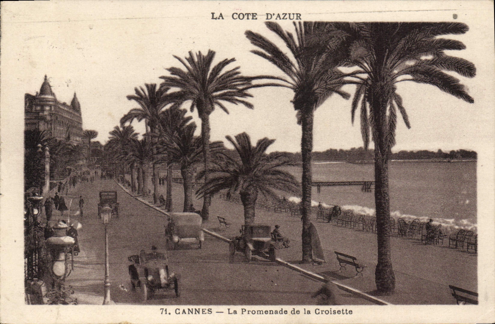 CPA Cannes La Promenade De la Croisette