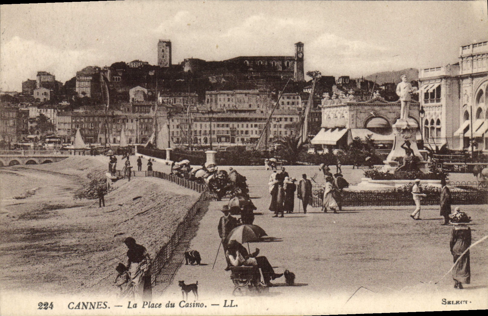 CPA Cannes La Place Du Casino