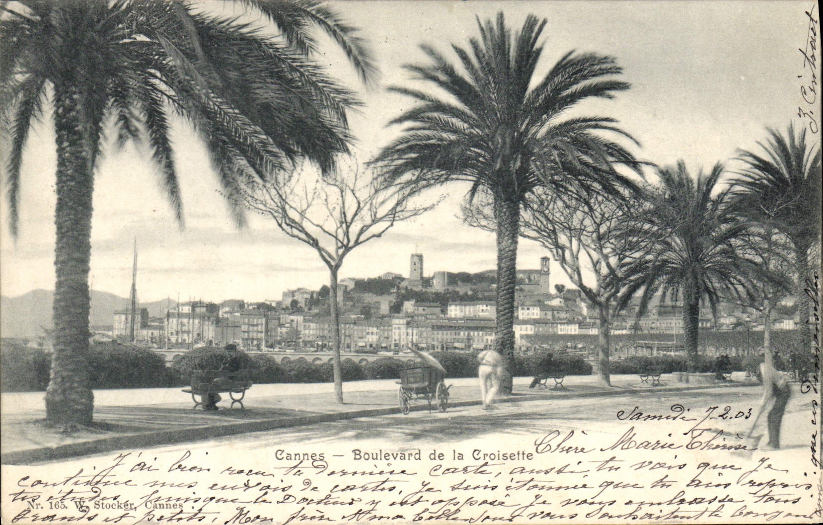 CPA Cannes Boulevard De La Croisette